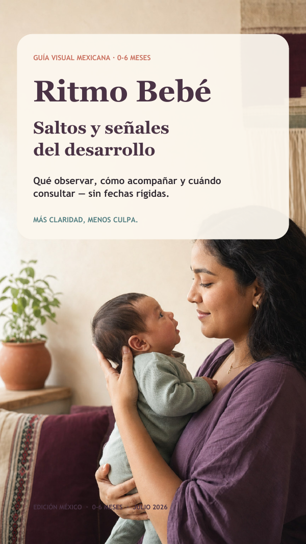 Portada de Ritmo Bebé, saltos y señales del desarrollo